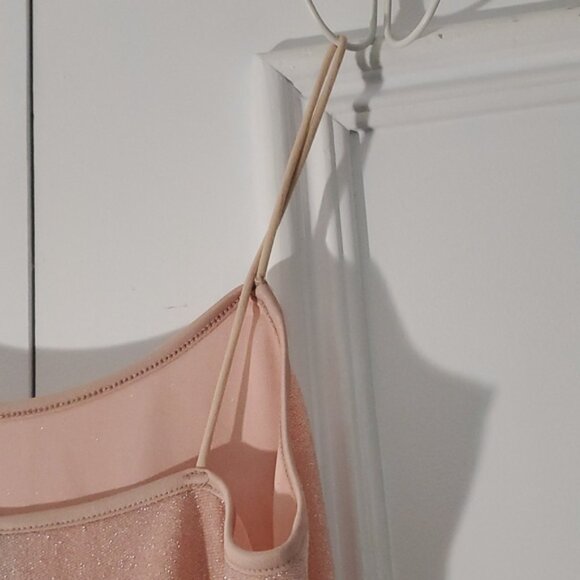 Shimmer Cami Midi Dress in Peach Pink- Size Small- NWOT - Picture 10 of 10